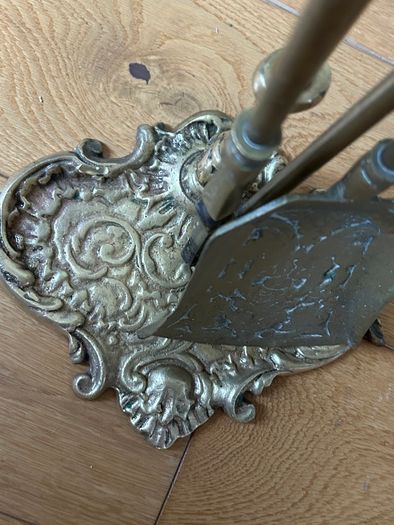 Vintage Brass Companion Set