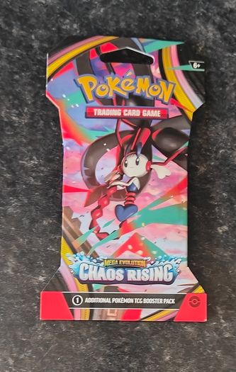 FREE Tracked Shipping. Pokemon Chaos Rising Sleeved Booster pack