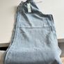 River Island Size 12r mid rise soft denim wide leg Image 3