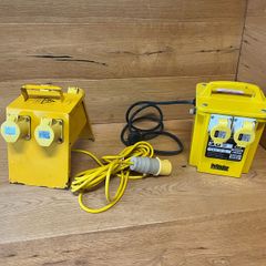110v transformer and splitter box