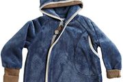 Phister and Philina teddy plush hoodie 6-9 months 74 cm