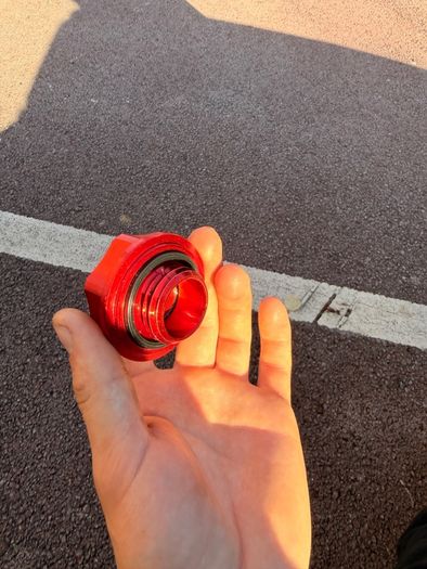 Mugen power oil cap and gear shifter