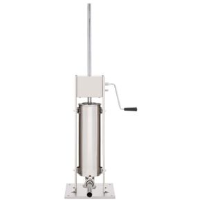 Manual Sausage Stuffer Silver 7 L Stainless Steel