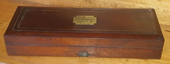 Antique Mahogany Box - 19th Century