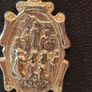 Vintage sterling silver our lady of knock necklace Image 2