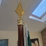 Irish flag and stand Image 3