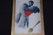 Spooners Delight - Loving Embrace - 1908 American Postcard