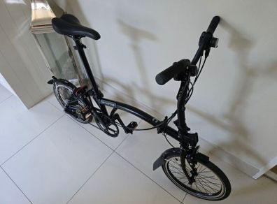 Brompton 2025 M6L (C Line Explore 6-Speed) Matte Black