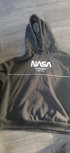 NASA black hoodie. Size M