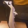Trainer's ... ODDMENT  .... ONE Right Foot NIKE Metcon 5 White Black . . (Not a Joke) .. Size: 8.5 UK .. 43 EU .. Price Drop Image 7