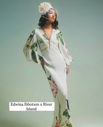 Edwina ibbotson floral maxi dress
