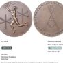 1925 Hermes antique Bronze German Transport Exhibition Image 2
