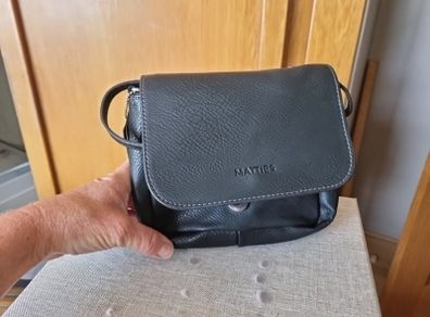 Small black crossover bag