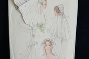 sewing pattern, bridal veils