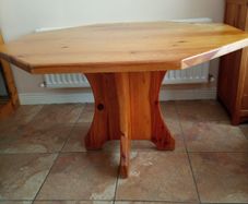 Kitchen Table- Solid Pine- Octagonal Shape