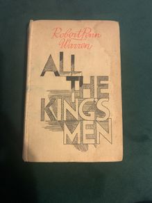 vintage All the King's Men 1979 printed in Russia