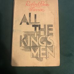 vintage All the King's Men 1979 printed in Russia
