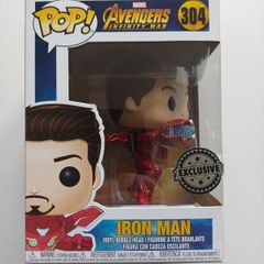 #304 Iron Man (Unmasked) Exclusive Funko Pop!