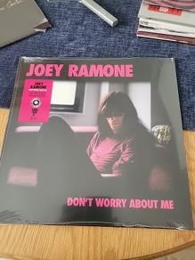 Joey Ramone dont worry about me RSD pink &black splatter vinyl