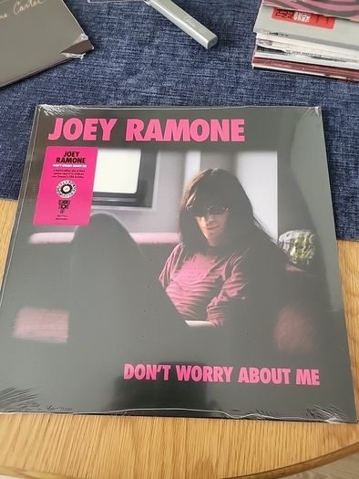 Joey Ramone dont worry about me RSD pink &black splatter vinyl