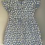 Zara blue & white floral dress Size 6-12 mths EUC Image 2