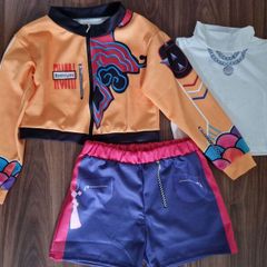 KPop Demon Hunters Rumi fancy dress costume size 150 approx 8-9yrs