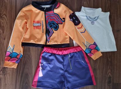 KPop Demon Hunters Rumi fancy dress costume size 150 approx 8-9yrs