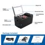 Car Mini Fridge 12V Portable Compressor Refrigerator 22L/28L Cooler For Caravan Camping Travel or Cosmetic Freezer Image 5