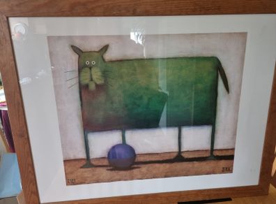Daniel Patrick Kessler "Green Trouble I"