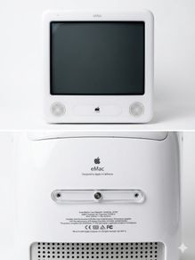Apple eMac G4 (A1002) - Vintage All-in-One | 17" Flat CRT | Retro Gaming Gem