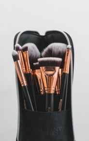 Makeup brush holder Blank Cosmetics Pouch
