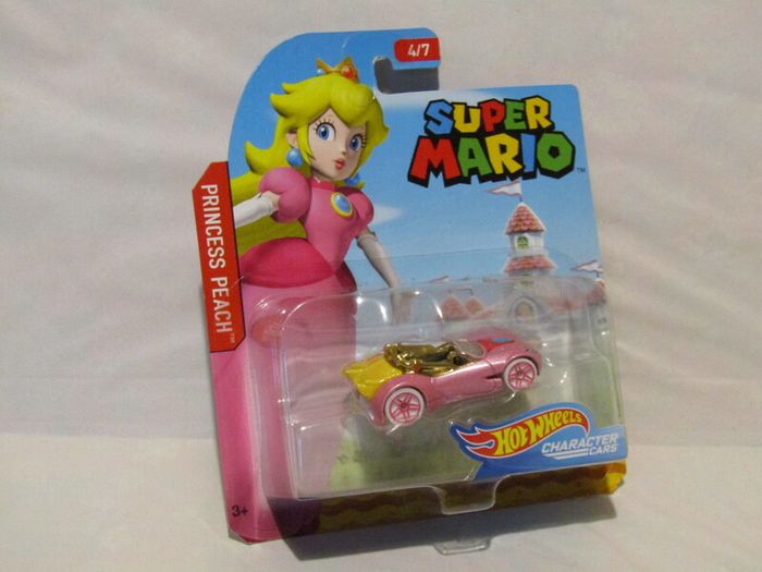 Hot Wheels Super Mario Bros Character Cars Complete Set Of 7 Diecast Cars Brand New Sealed