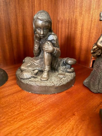 Vintage Collection of Genesis Bronze Ornaments and Busts