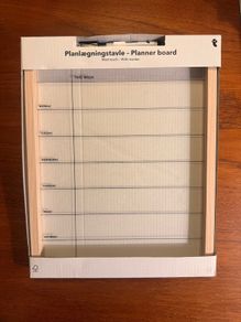 Glass Weekly Planner