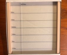Glass Weekly Planner