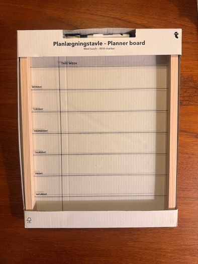 Glass Weekly Planner