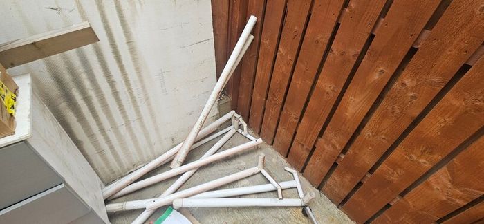 PVC pipes