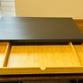 IKEA Eloven Monitor Stand with Bamboo Drawer - Black - 2 items available Image 3