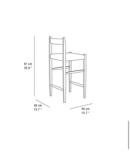 Zara Home bar stools x 2