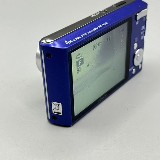Sony Cyber-shot DSC-W530 14.1MP Digital Camera Blue\Purple - Full Kit