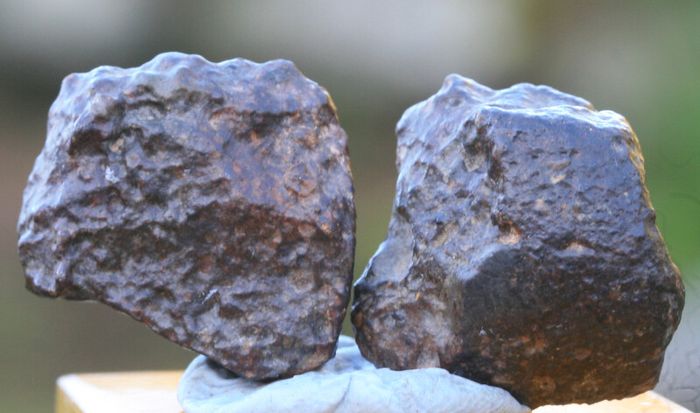 Meteorite 13.22 grams NWA 869 split in 2