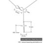Beautiful Necklace 925 Cross Infinity Image 3
