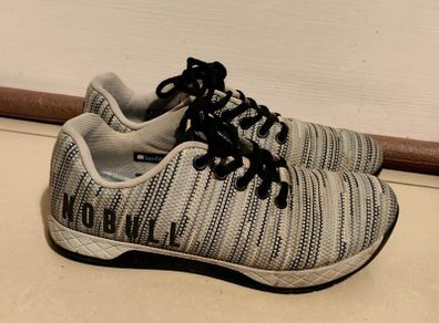 NOBULL SuperFabric Trainers  Black & Grey | Size UK 6 EUR 39