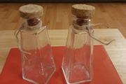 Bottles/Two Pyramid Shape Bottles