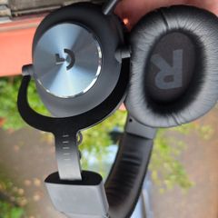 Logitech G PRO X Wired Gaming Headset - USB Sound Card, Mic, Extra Ear Pads & Carrying Bag