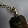 Vintage 9ct Yellow Gold 10Ct 417 Pendant and 9Ct 375 Necklace Sacred Heart Jesus Christ Pendant Necklace, Catholic Jewelry Gift, Religious Gift 4.4g Image 9
