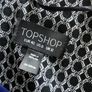 Black & White Topshop Jacket - Size 12 Image 4