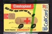 1997 Ireland 20 unit 30 Elastoplast plasters (ODS2) Call Card Mint in Packaging