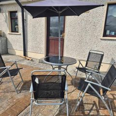 Garden table and chairs