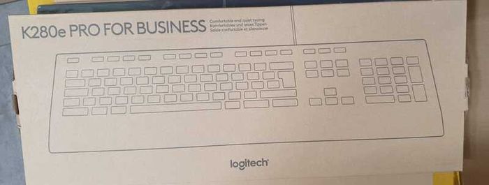 Logitech K280e Wired USB Keyboard - Full Size - Like New